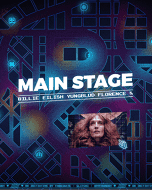Demo case of a Pukkelpop festival landing page